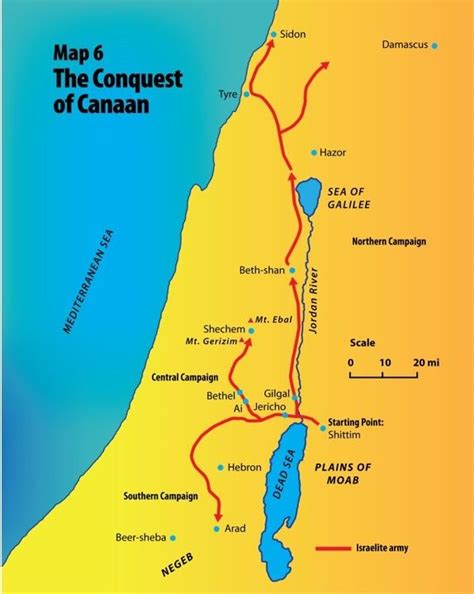 ai canaan|ai bible map.